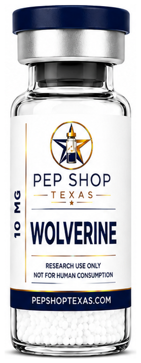 Wolverine 10 MG Pep Shop Texas vial