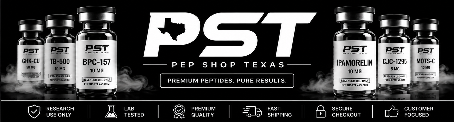 PEP Shop Texas premium research peptides